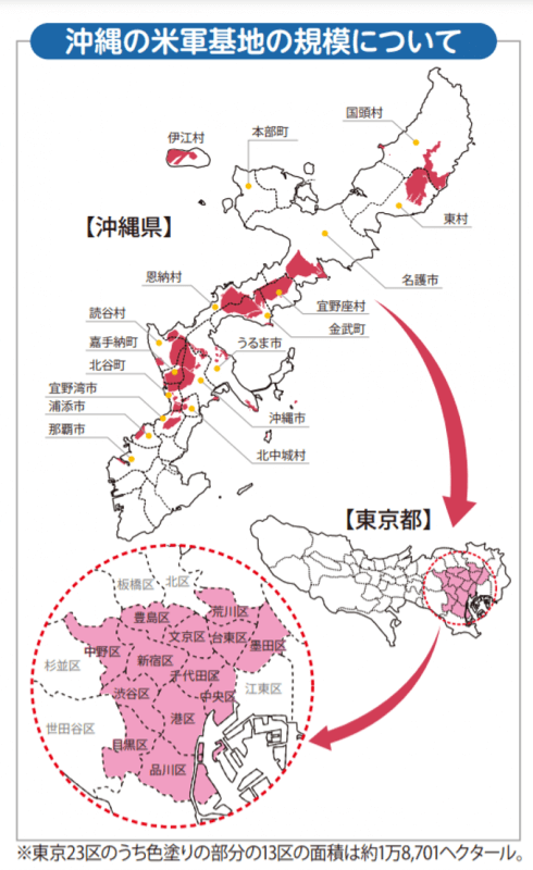 沖縄県　米軍基地