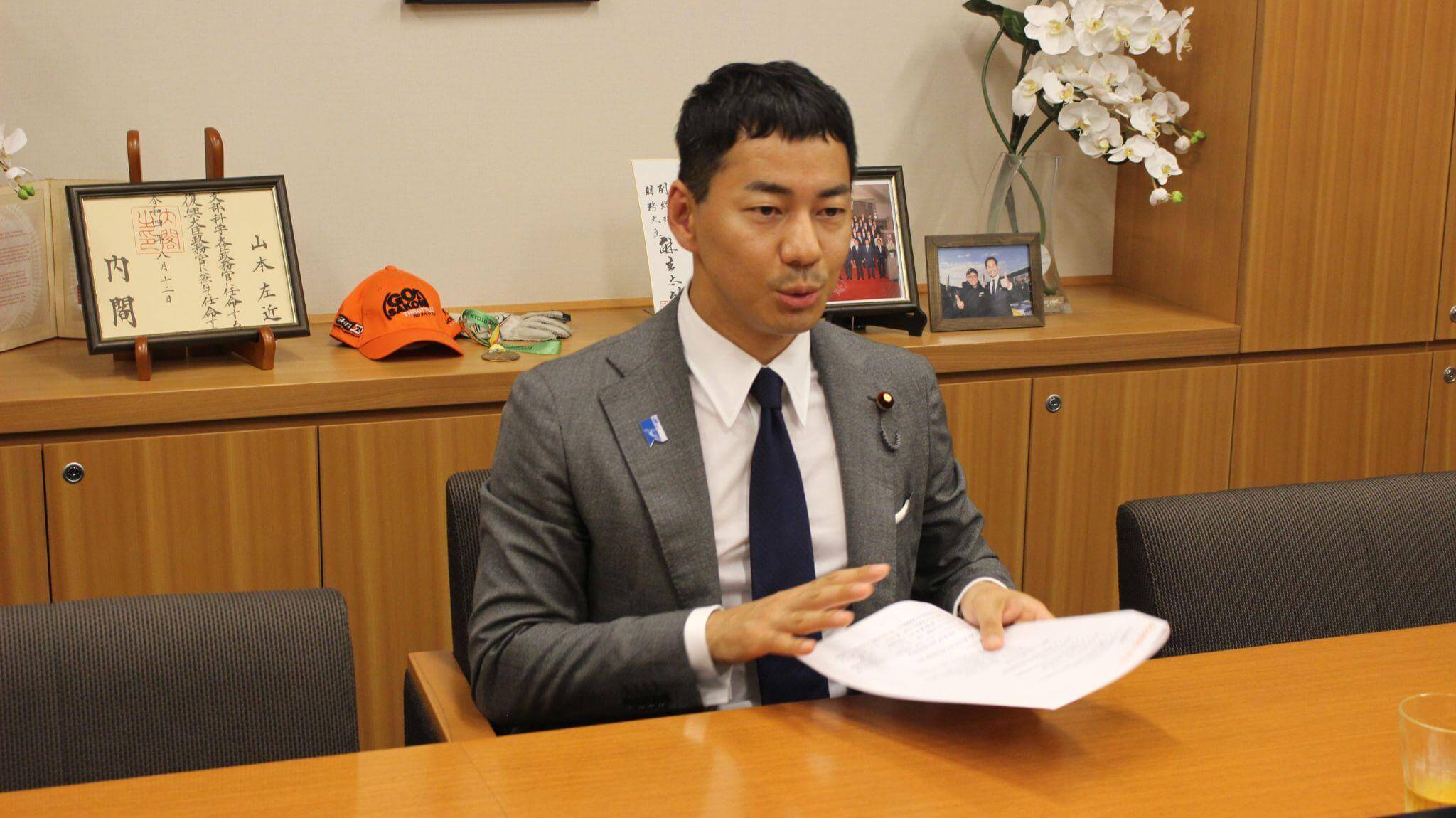 山本左近議員インタビュー