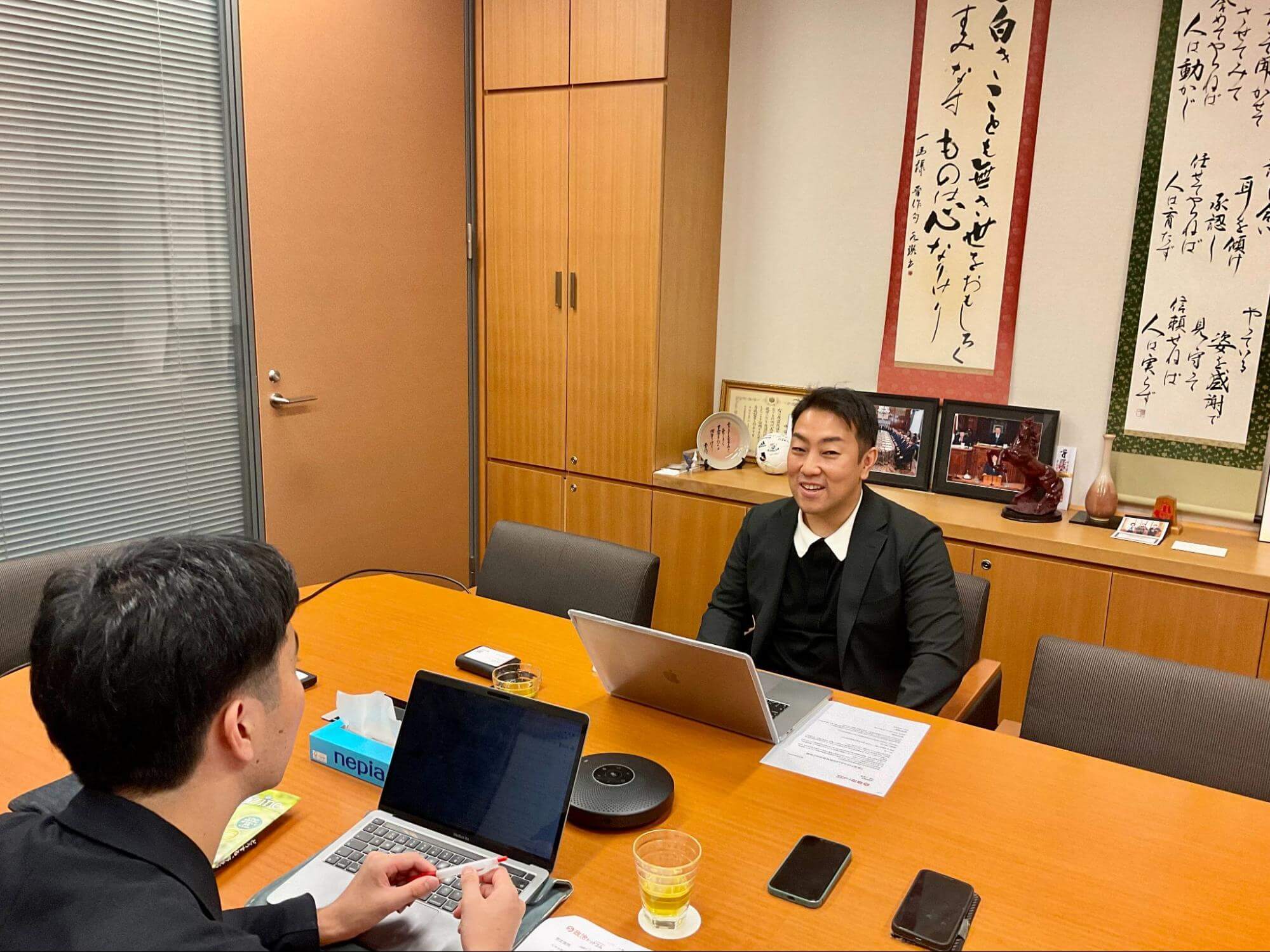 中谷一馬議員インタビュー