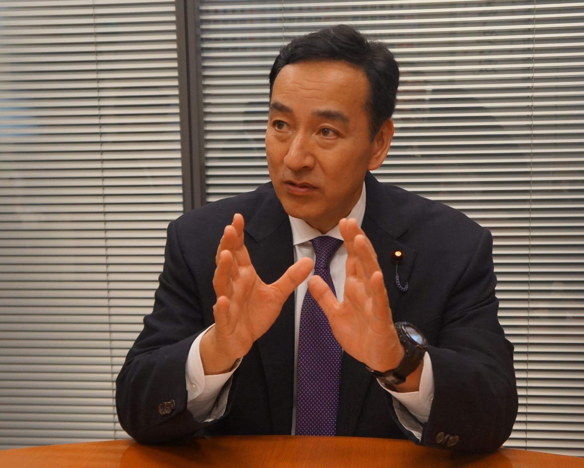 山際大志郎議員インタビュー