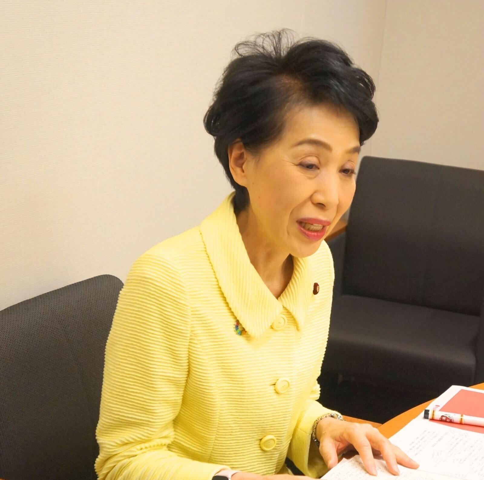 古屋 範子議員インタビュー